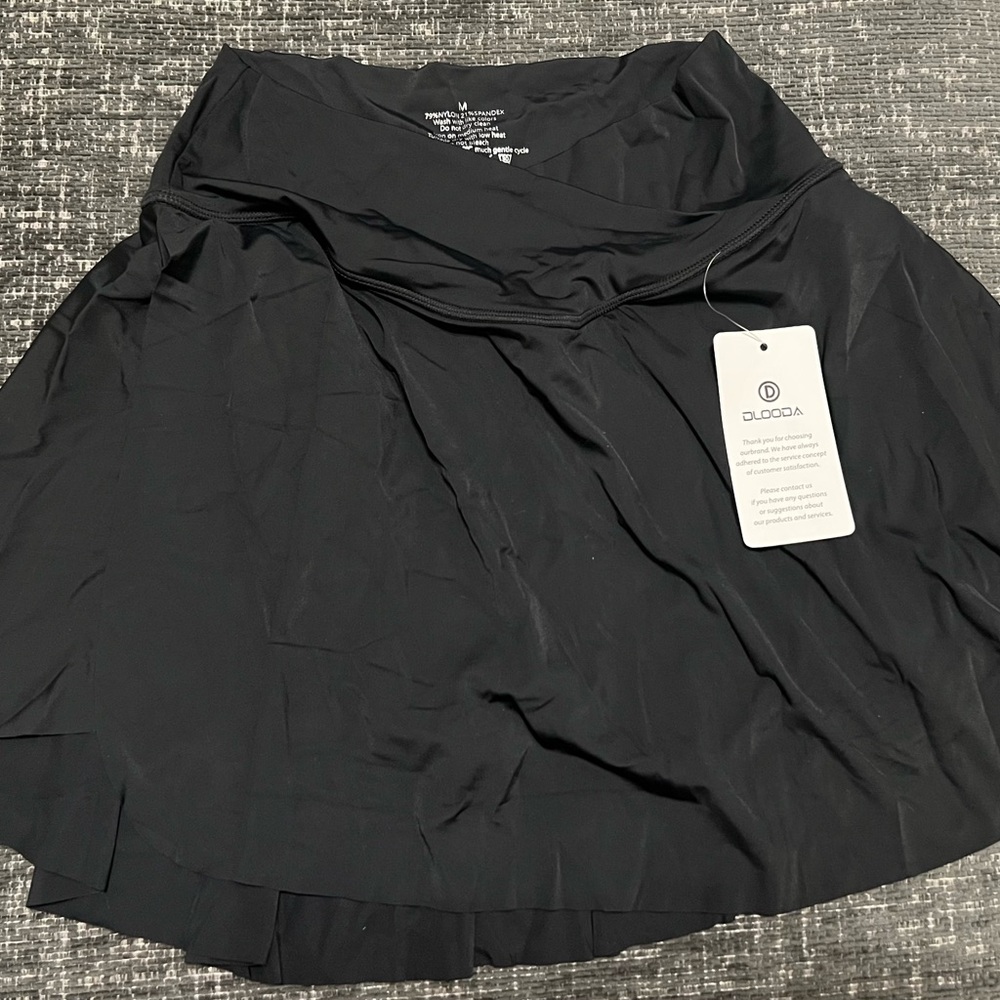 Black Women's Tennis Skirt